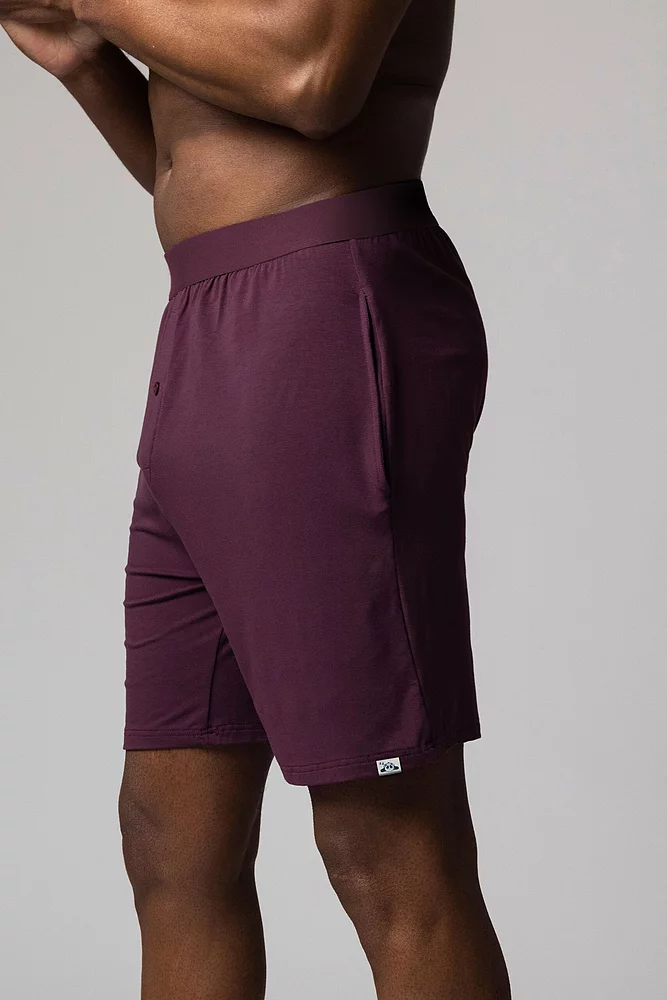 Mens 1 Pack Lazy Panda Bamboo Loungewear Selection Shorts from