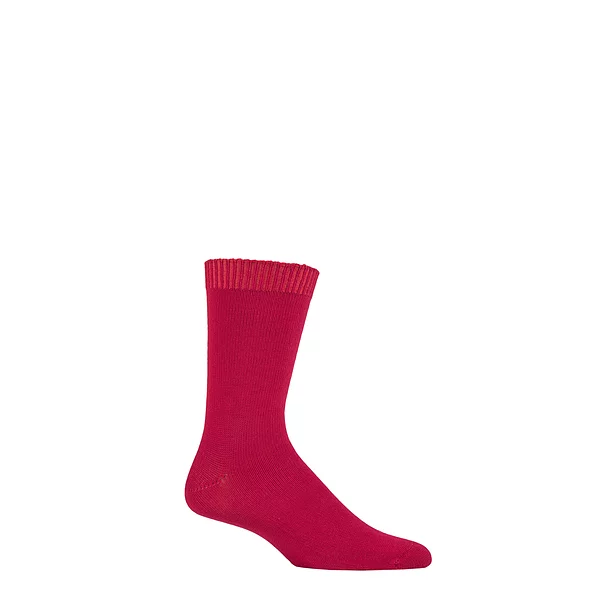 Best Seller Mens 1 Pair Lazy Panda Colour Burst Leisure Weight Bamboo Socks Red 7-11 Mens