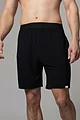 Mens 1 Pack Lazy Panda Bamboo Loungewear Selection Shorts - Black Shorts