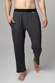 Mens 1 Pack Lazy Panda Bamboo Loungewear Selection Classic Bottoms - Dark Charcoal Classic Bottoms