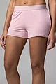 Women's 1 Pack Lazy Panda Bamboo Loungewear Selection Shorts - Pale Pink Shorts