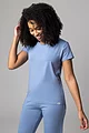 Women's 1 Pack Lazy Panda Bamboo Loungewear Selection T-Shirt - Blue T-Shirt