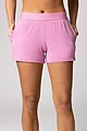Women's 1 Pack Lazy Panda Bamboo Loungewear Selection Shorts - Pink Shorts