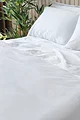 Lazy Panda 300 Thread Count Bamboo Flat Sheet - White