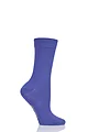 Women's 1 Pair SOCKSHOP Colour Burst Bamboo Socks with Smooth Toe Seams - Purple People Eater