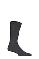 Mens 1 Pair Lazy Panda Colour Burst Bamboo Socks with Smooth Toe Seams - Ashes To Ashes