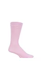 Mens 1 Pair Lazy Panda Colour Burst Bamboo Socks with Smooth Toe Seams - Pretty in Pink