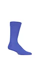 Mens 1 Pair SOCKSHOP Colour Burst Bamboo Socks with Smooth Toe Seams - Purple People Eater