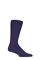 Mens 1 Pair Lazy Panda Colour Burst Bamboo Socks with Smooth Toe Seams - Purple Rain
