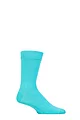 Mens 1 Pair SOCKSHOP Colour Burst Bamboo Socks with Smooth Toe Seams - Pure Shores
