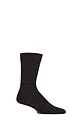 SOCKSHOP 1 Pair Striped Colour Burst Bamboo Socks with Smooth Toe Seams - Welcome to the Black Parade