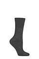 Women's 1 Pair Lazy Panda Colour Burst Leisure Weight Bamboo Socks - Charcoal