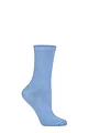 Women's 1 Pair Lazy Panda Colour Burst Leisure Weight Bamboo Socks - Light Blue