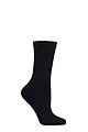 Women's 1 Pair Lazy Panda Colour Burst Leisure Weight Bamboo Socks - Navy