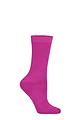 Women's 1 Pair Lazy Panda Colour Burst Leisure Weight Bamboo Socks - Pink