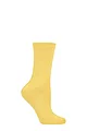 Women's 1 Pair Lazy Panda Colour Burst Leisure Weight Bamboo Socks - Yellow