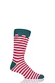 Mens and Women's SOCKSHOP 1 Pair Lazy Panda Bamboo Fun & Novelty Socks - Santa's Elf
