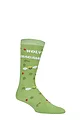 Mens and Women's 1 Pair Lazy Panda Bamboo Fun & Novelty Socks - Holy Guac