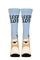 Mens and Women's SOCKSHOP 1 Pair Lazy Panda Bamboo Fun & Novelty Socks - Sleepy Sloth