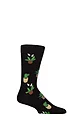 Mens and Women's 1 Pair Lazy Panda Bamboo Fun & Novelty Socks - Plant Lover