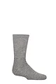 Boys and Girls 1 Pair SOCKSHOP Bamboo Sports Socks Cushioned with Comfort Cuff and Smooth Toe Seams - Light Grey Melange