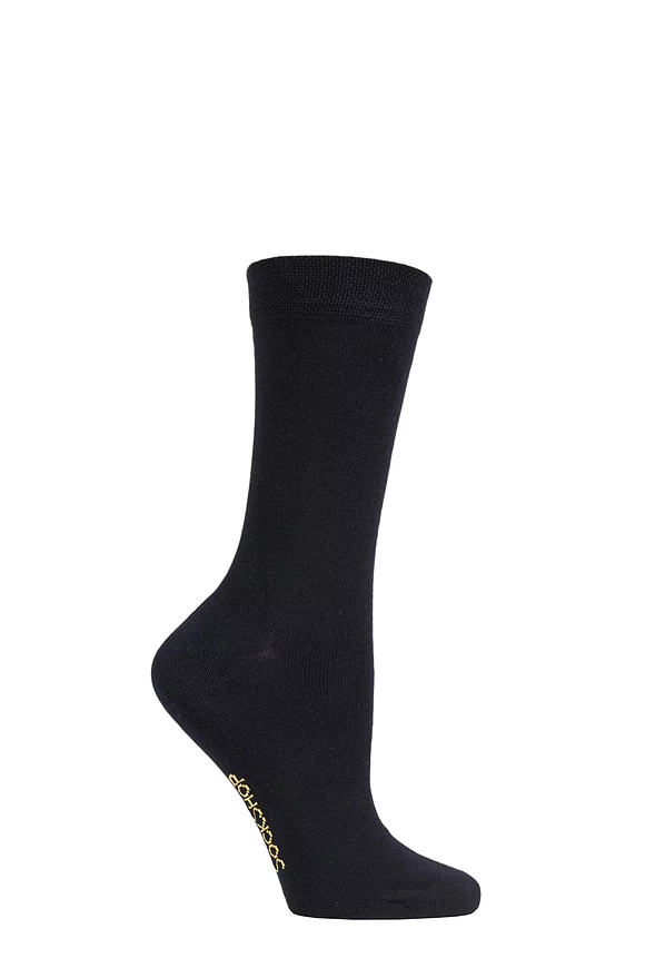 Women's 1 Pair Lazy Panda Colour Burst Bamboo Socks with Smooth Toe Seams