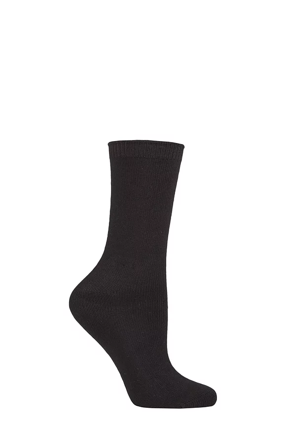Ladies 1 Pair Lazy Panda Colour Burst Leisure Weight Bamboo Socks